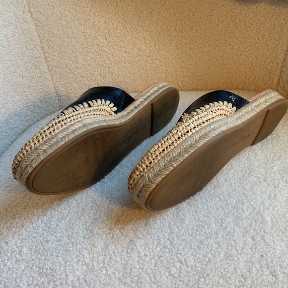 Sam Edelman 7.5 black leather mules - Picture 2 of 3